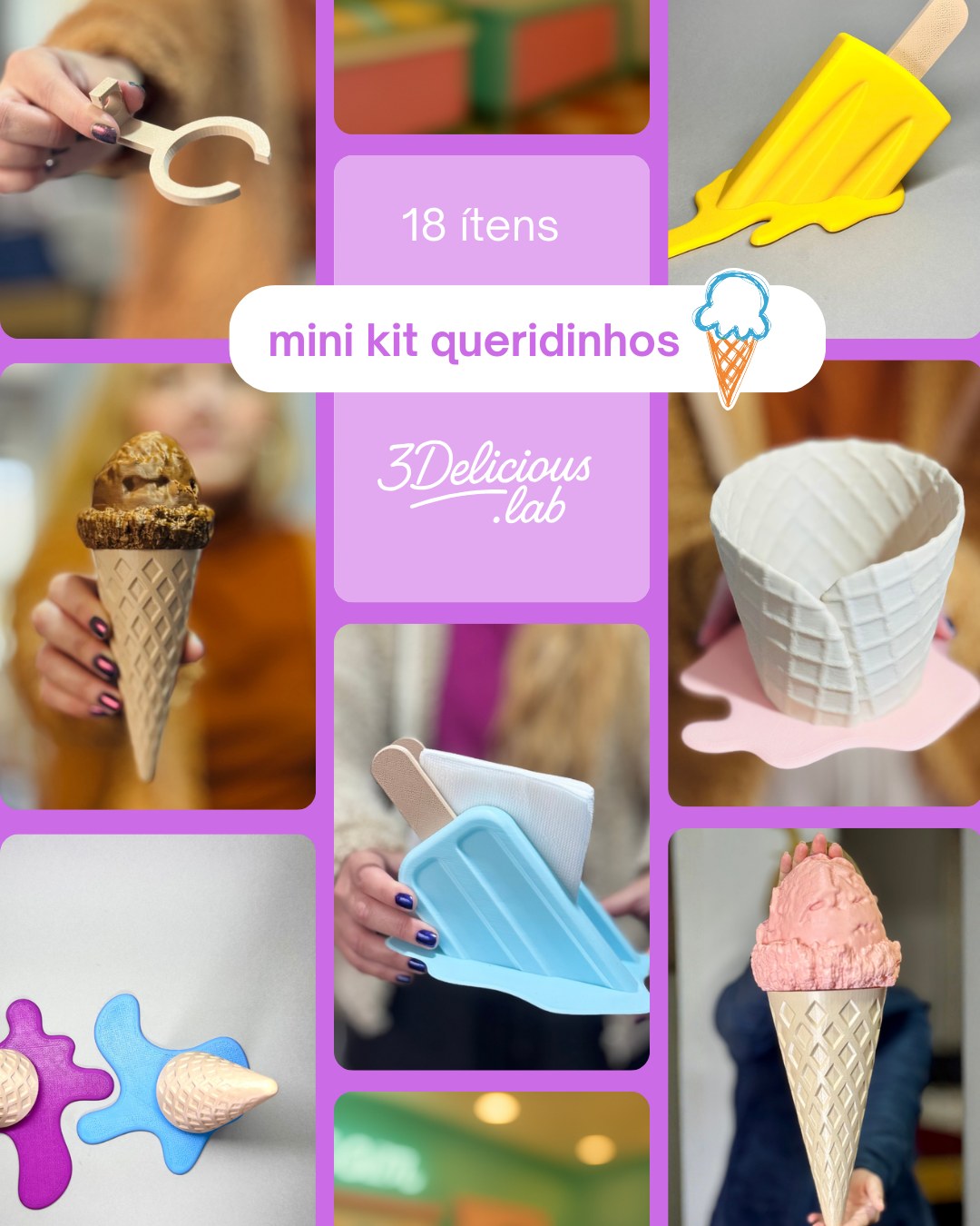 Kit Queridinhos mini